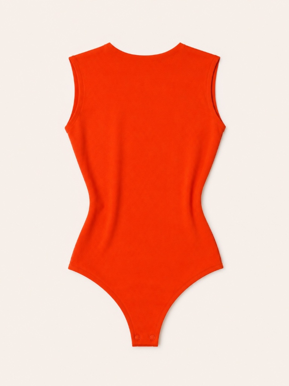 SKIMS Sleeveless Bodysuit Orange XS